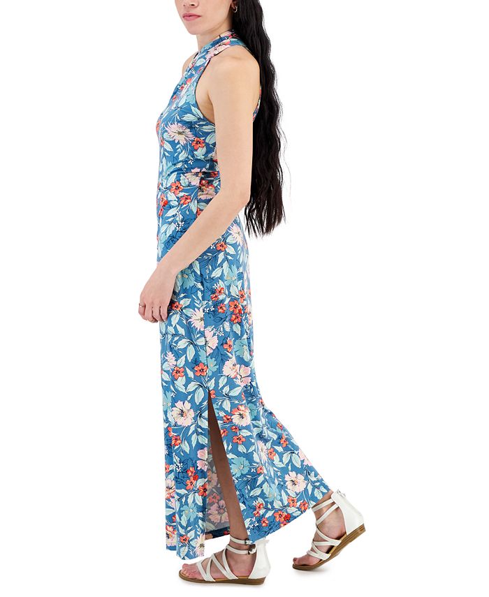 Tinsel Petite Printed Sleeveless WrapNeck Maxi Dress Macy's