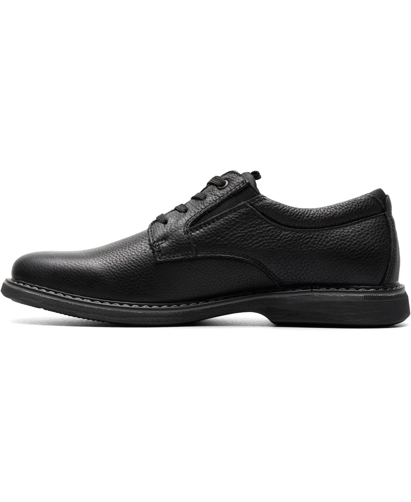Мужские туфли Nunn Bush Otto Plain Toe Oxford, цвет: Чёрный — фото 7
