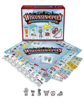 Wisconsin-Opoly Classic Board Game With a Wisconsin Twist