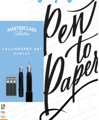 Master class Collection Calligraphy Art Kit Beginner To Advanced Calligraphy Calligraphy Guide Calligraphy Equipment Craft Kits Arts And Craft For Adults