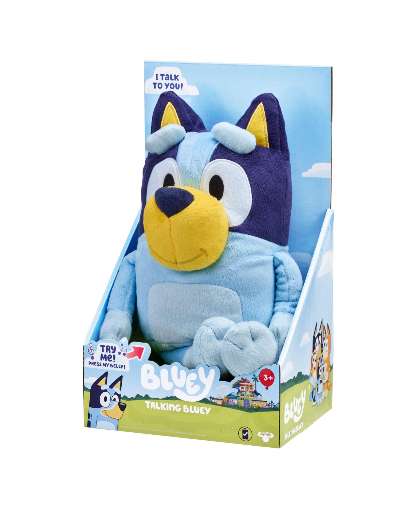 Детская мягкая игрушка Bluey Sound Effects Plush — фото 2