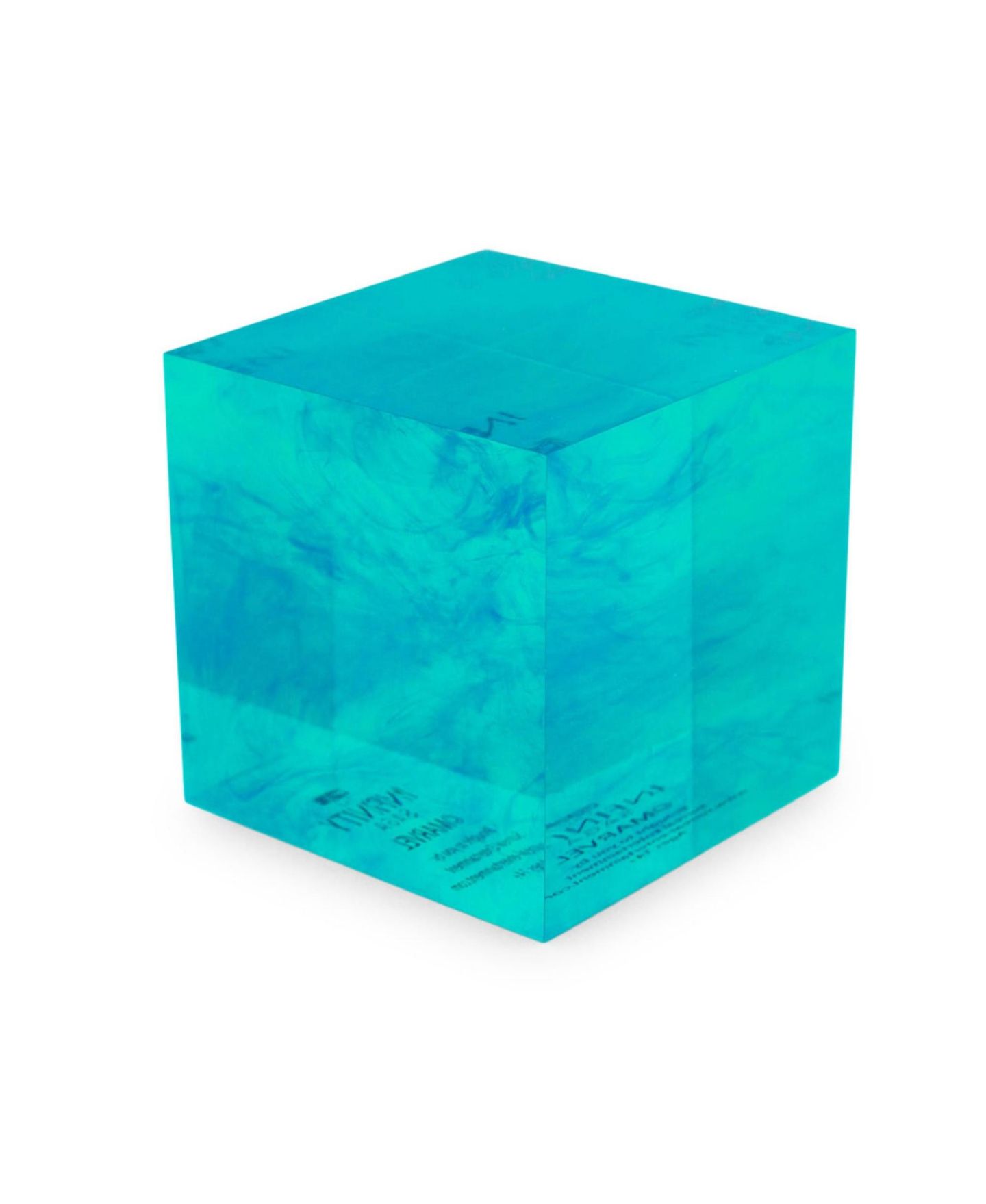 Детские фигурки Surreal Entertainment Marvel Infinity Saga 3" Tesseract Cube Prop Replica, 1-Piece, Ages 14+, цвет: Синий — фото 1