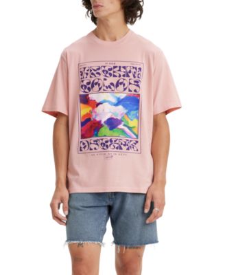 Levi's - Men's Relaxed-Fit Short Sleeve Crewneck Graphic T-Shirt
