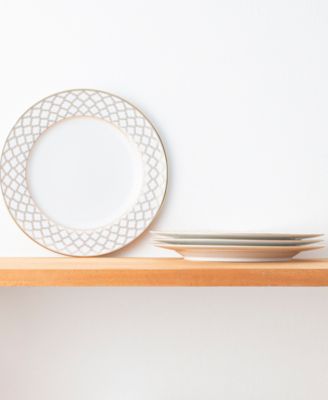 Eternal Palace Gold Set of 4 Dinner Plates, 10-1/2"