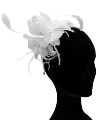 Bellissima Millinery Collection - Women's Feather & Flower Fascinator