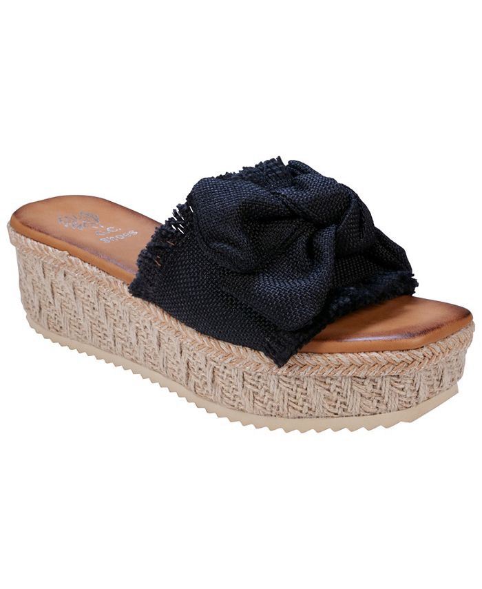 Trima platform top sandal
