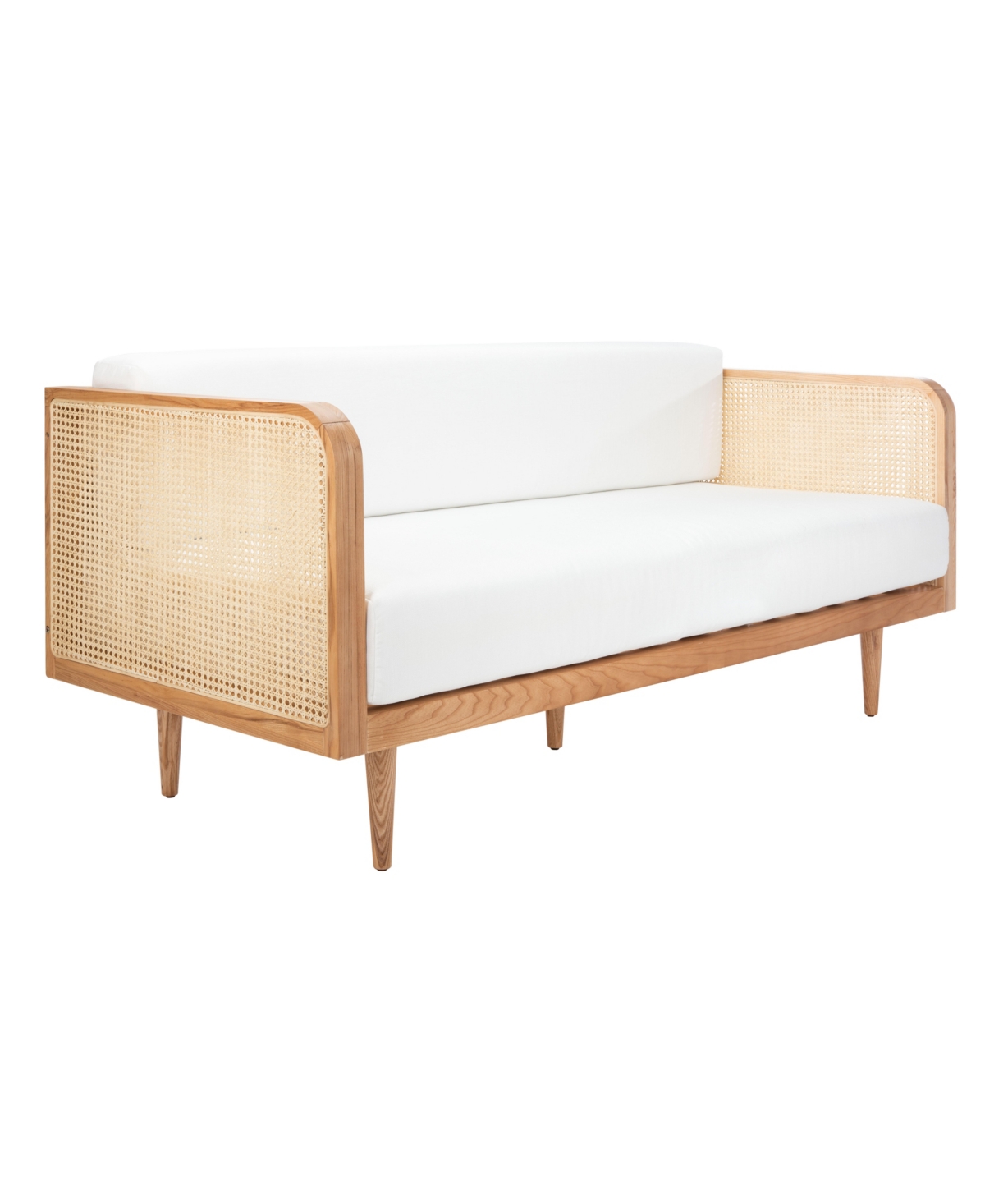 Safavieh Helena 75" French Cane Daybed In Natural
