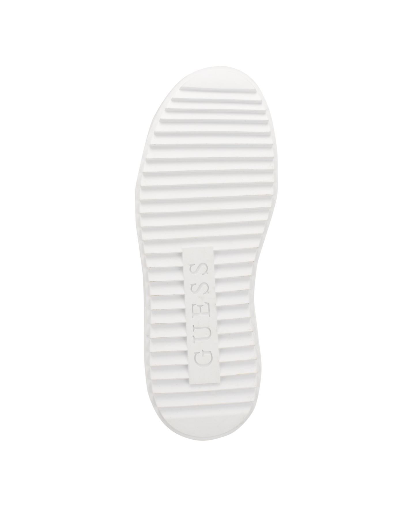 Женские кроссовки Guess Denesa на платформе с протектором на шнуровке, цвет: Чёрный — фото 5