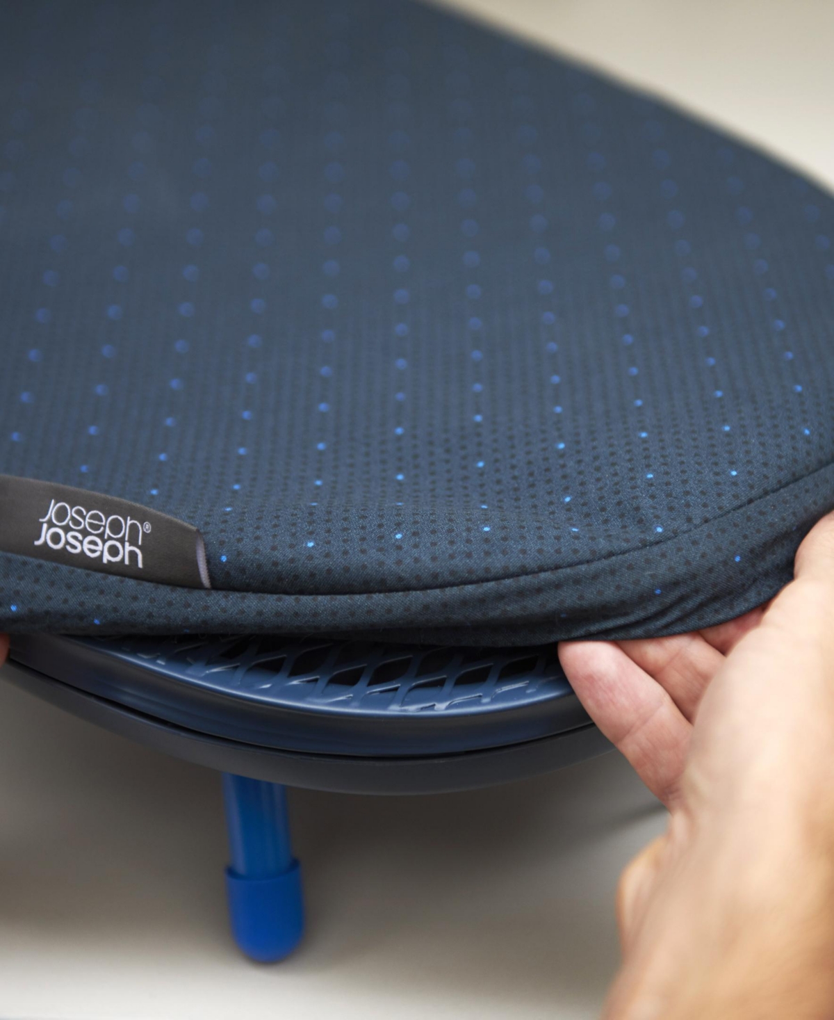 Joseph Joseph Pocket Plus Folding Ironing Board In Black,blue