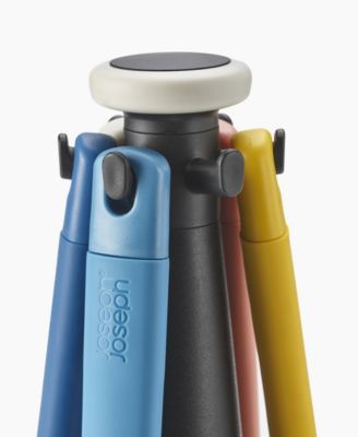 Elevate Carousel 6-Piece Utensil Set with Rotating Storage Stand