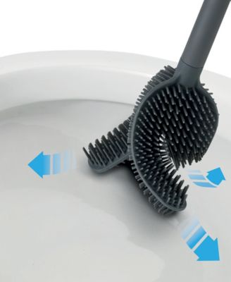 Flex 360 Luxe Advanced Toilet Brush with Stainless-Steel Finish