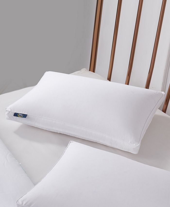 Serta Luxury European Down Soft Pillow, Standard/Queen Macy's