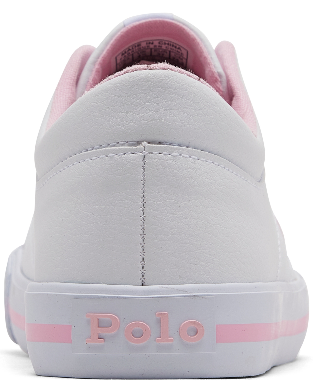 Polo Ralph Lauren Big Girls Elmwood Casual Sneakers from Finish Line - Pink