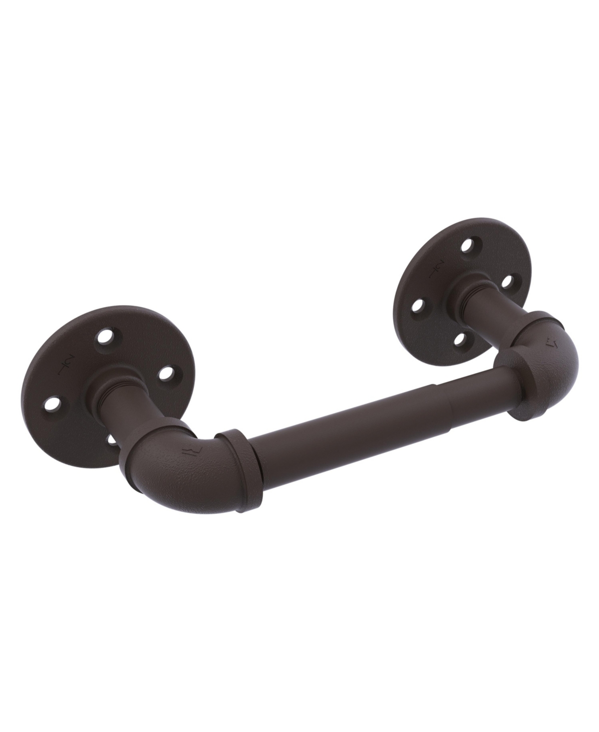 Allied Brass Pipeline Collection 2 Post Toilet Paper Holder In Brown