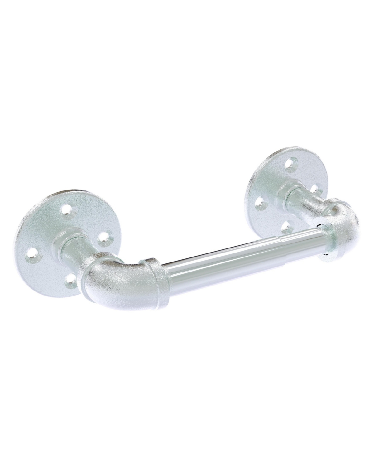Allied Brass Pipeline Collection 2 Post Toilet Paper Holder In Metallic