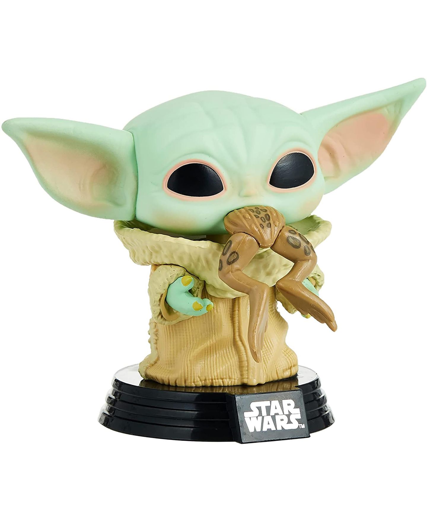 Детская фигурка Star Wars Funko Pop! The Mandalorian The Child with Frog 3.75" Vinyl Figure Ages 3+, цвет: Зелёный — фото 1