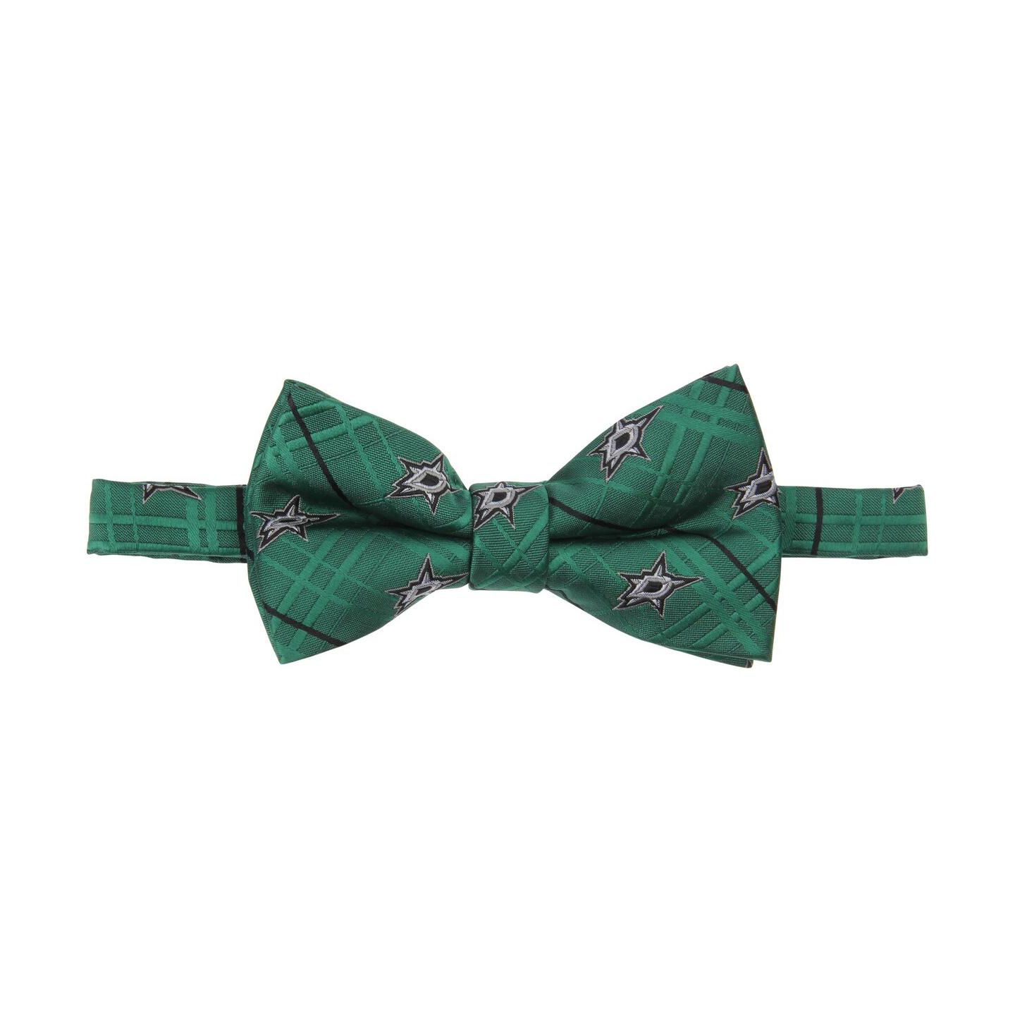 Мужской галстук-бабочка Eagles Wings Green Dallas Stars Oxford Bow Tie — фото 1