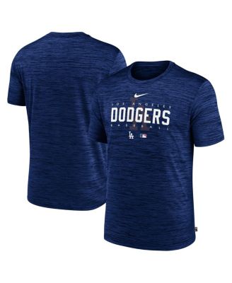 Youth Los Angeles Dodgers Nike Heathered Royal Authentic Collection  Velocity Practice Performance T-Shirt