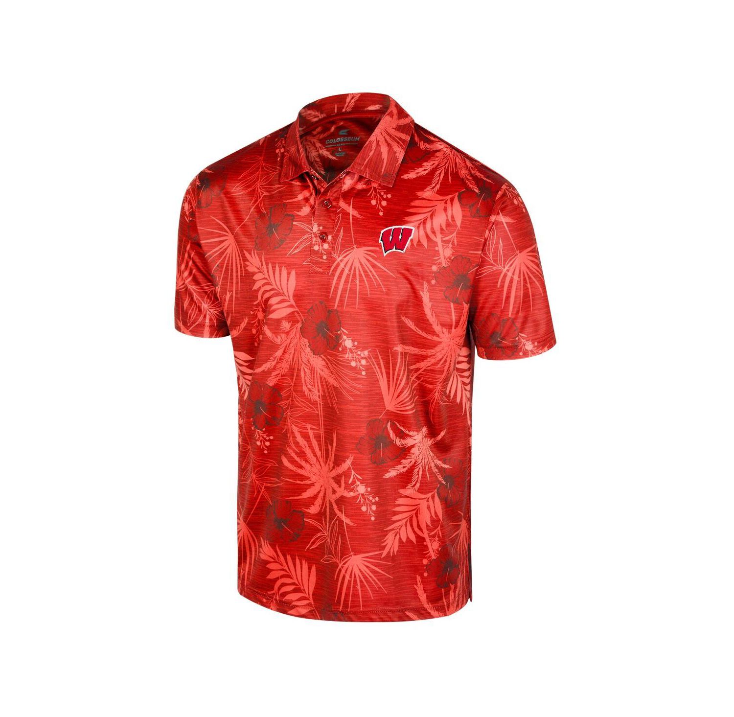 Men's Wisconsin Badgers Palms Team Polo Shirt
