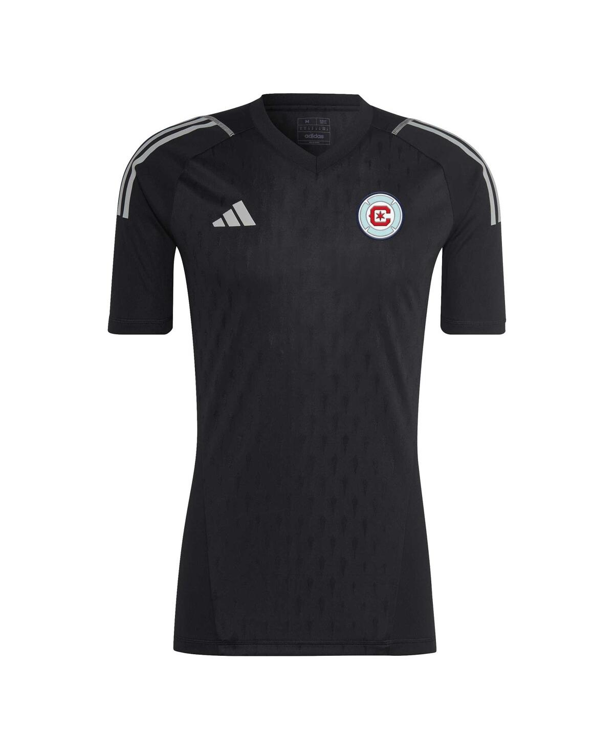 Men's adidasChicago Fire 2023 Replica Goalkeeper Jersey - Black