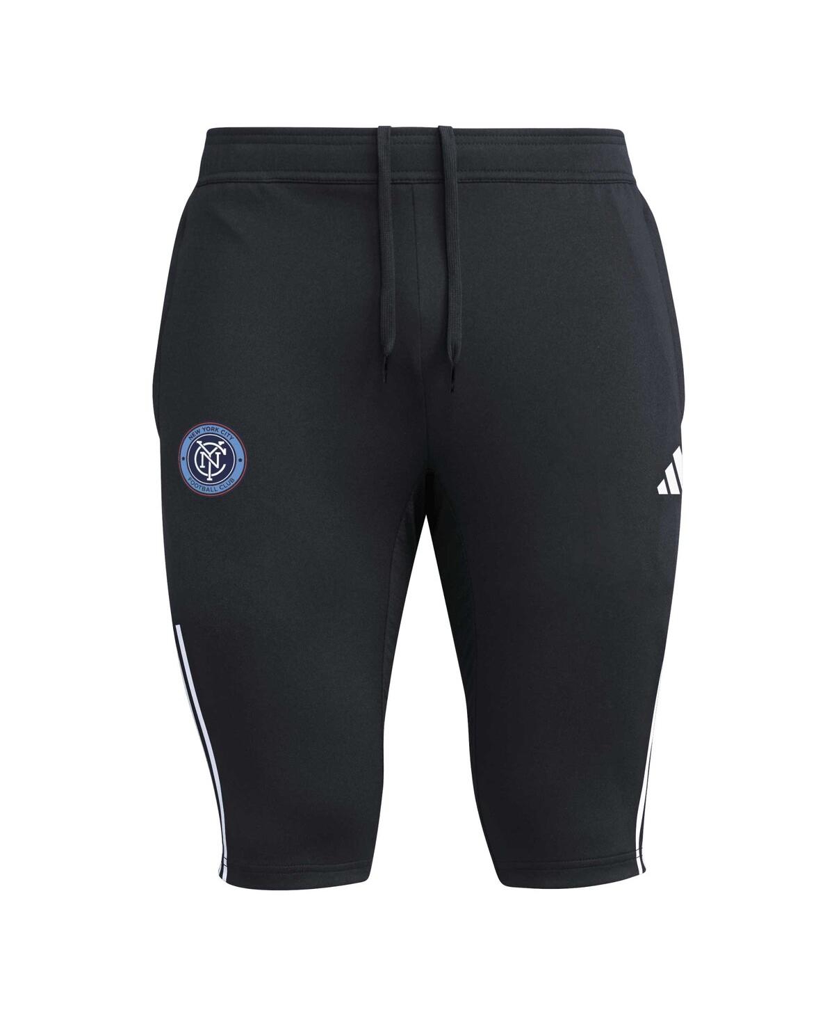 Men's adidasNew York City Fc 2023 On-Field Training Aeroready Half Pants - Black