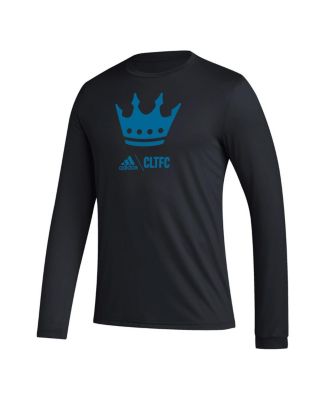 Men's Black Charlotte FC Icon Long Sleeve T-shirt