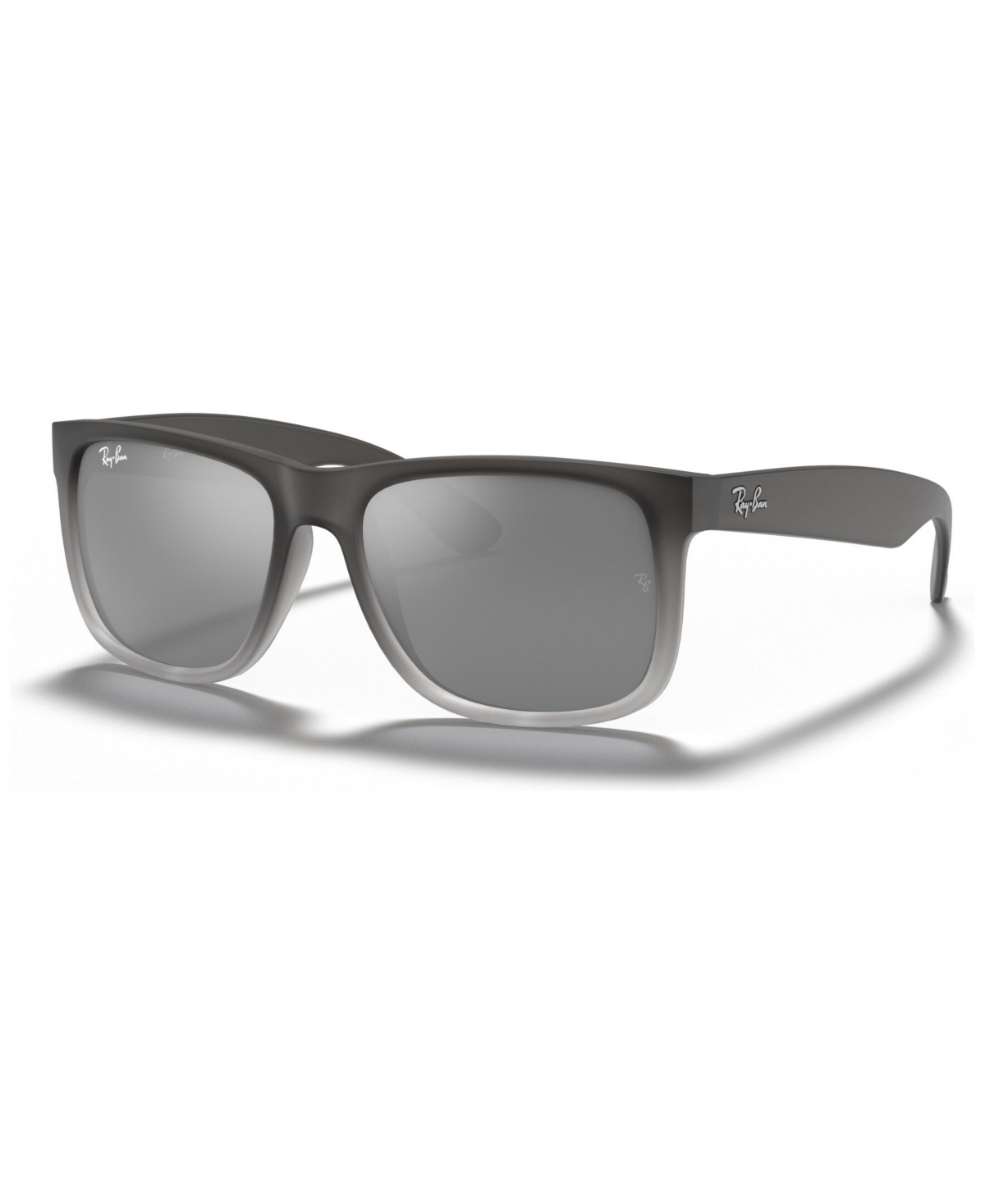 Ray Ban Unisex Sunglasses, Rb4165 Justin Mirror In Grey,silver Gradient Mirror