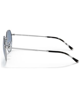 Unisex Geometric Metal Sunglasses, RB3565 JACK