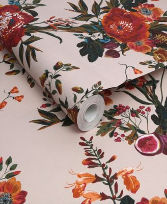 Joules Forest Chinoiserie Wallpaper – Antique Crème With Hand-Painted Blooms & Pheasants - View #11