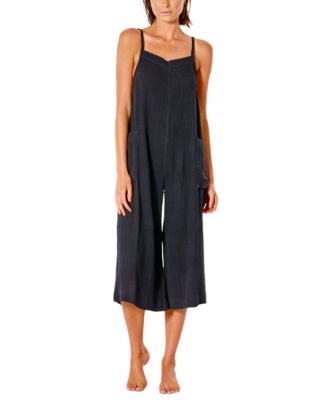 Rip Curl - Juniors' Crinkled Premium Cropped Surf Jumpsuit