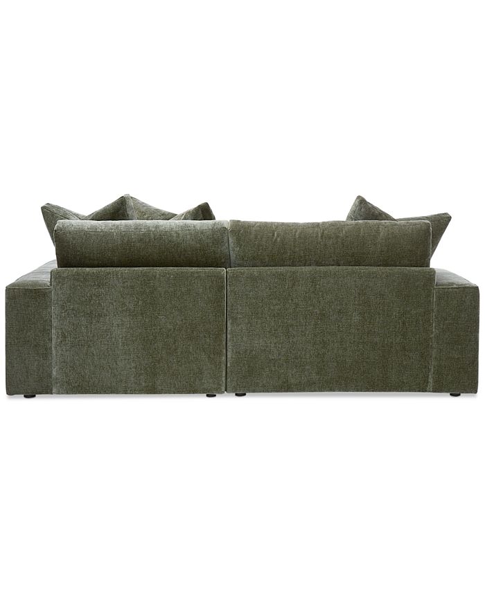 Furniture Michola 98" 2Pc. Fabric Sectional with Chaise, Created for