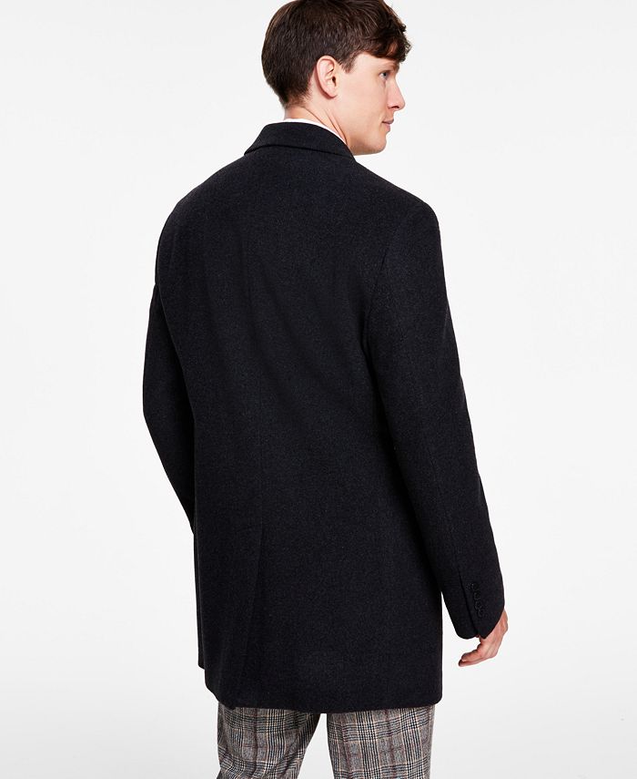 Calvin Klein Men's Prosper WoolBlend XFit Overcoat Macy's