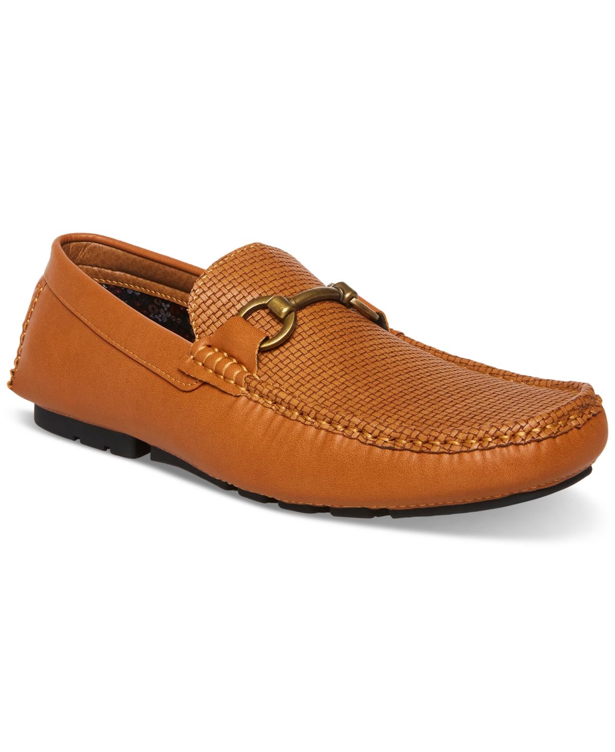 Madden Men's M-Dashin Croc-Embossed Faux-Leather Loafers - Tan