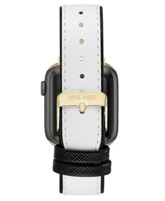 Women's Saffiano Textured Faux Leather Band designed for Apple Watch&reg; 42mm (Series 10) & 38/40/41mm