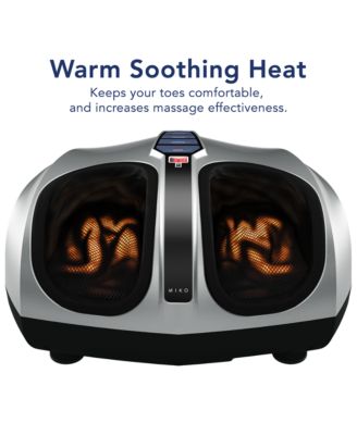 Shiatsu Foot Massager Machine with Kneading and Switchable Heat