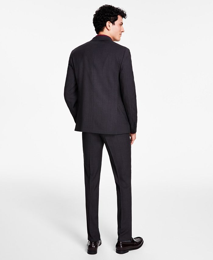 Alfani Men's Diamo Slim-Fit Geo-Print Dress Shirt & Slim-Fit Windowpane ...