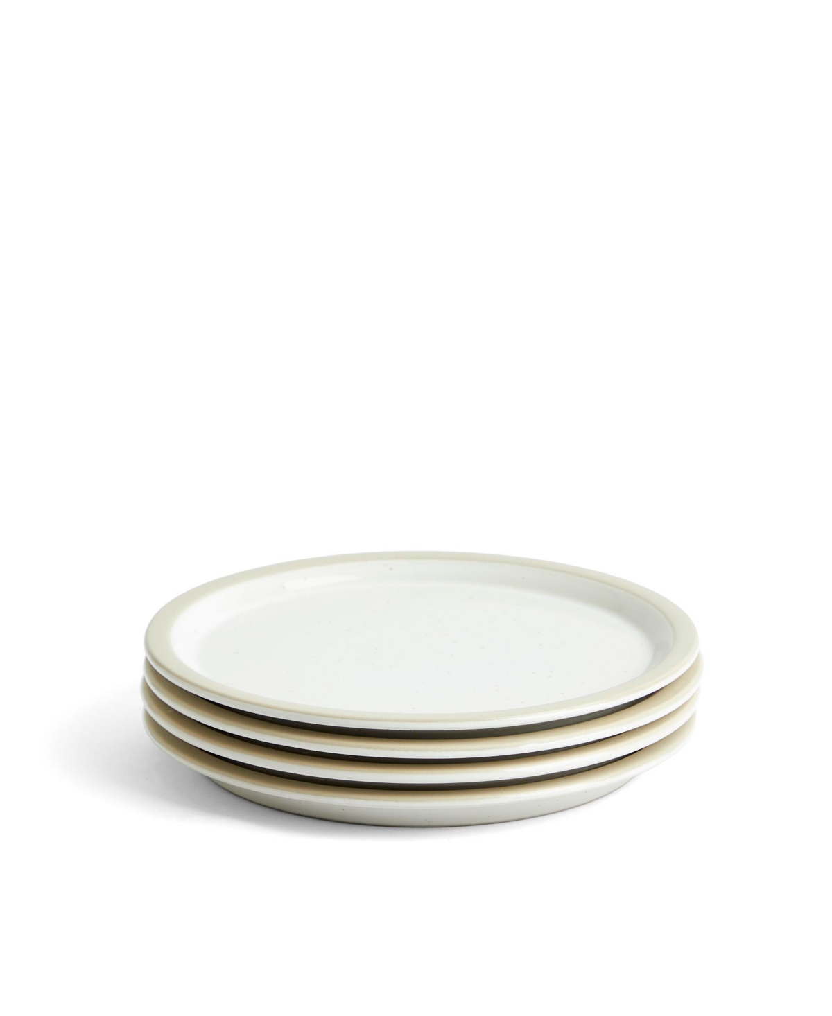 Urban Dining Plate/Lid White Set of 4 - White