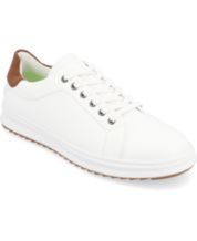 Macys mens cheap white sneakers