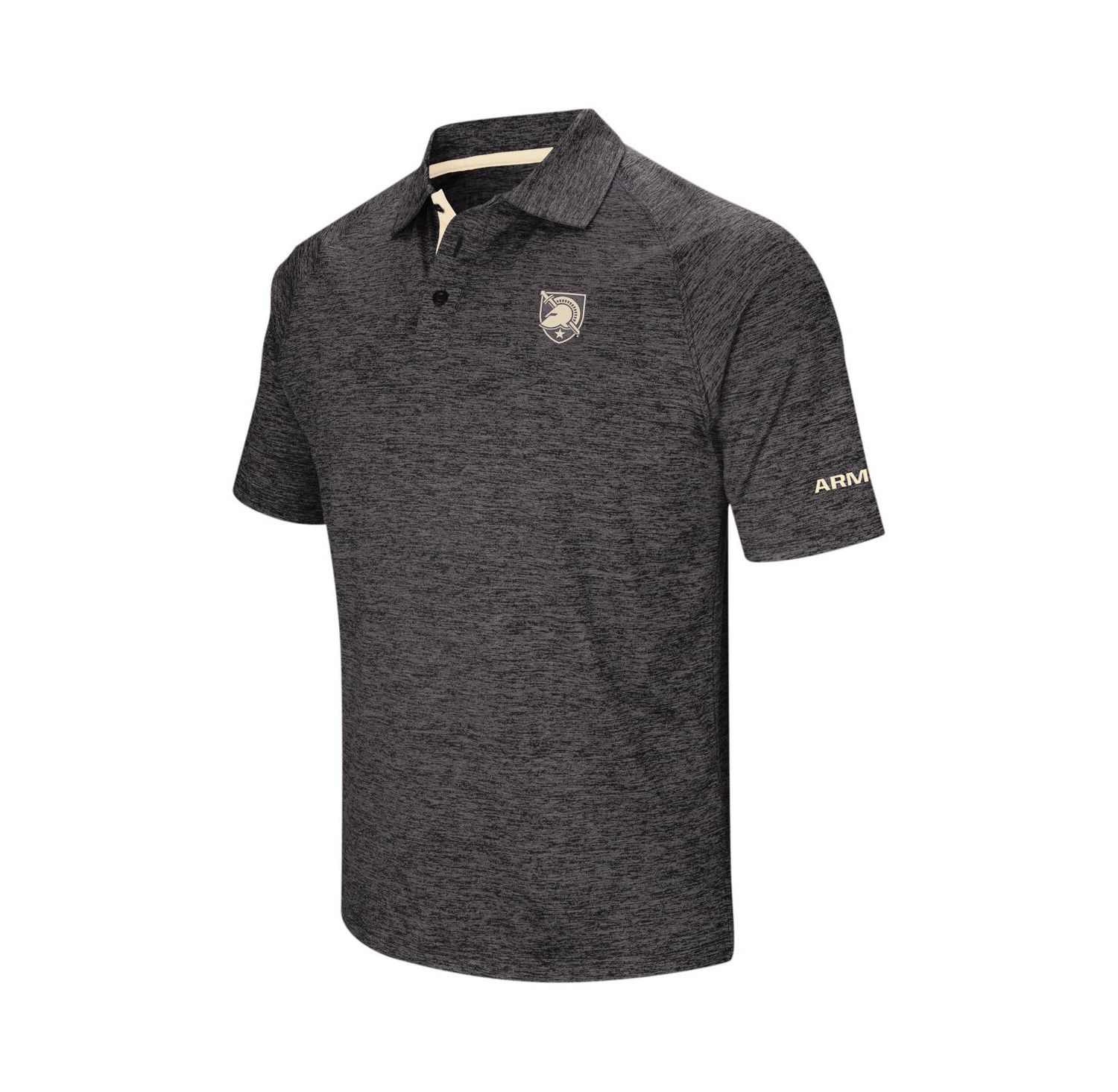 Men's Black Army Black Knights Big and Tall Down Swing Polo Shirt