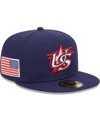 USA 2023 WBC GAME STRAPBACK Navy Hat by New Era