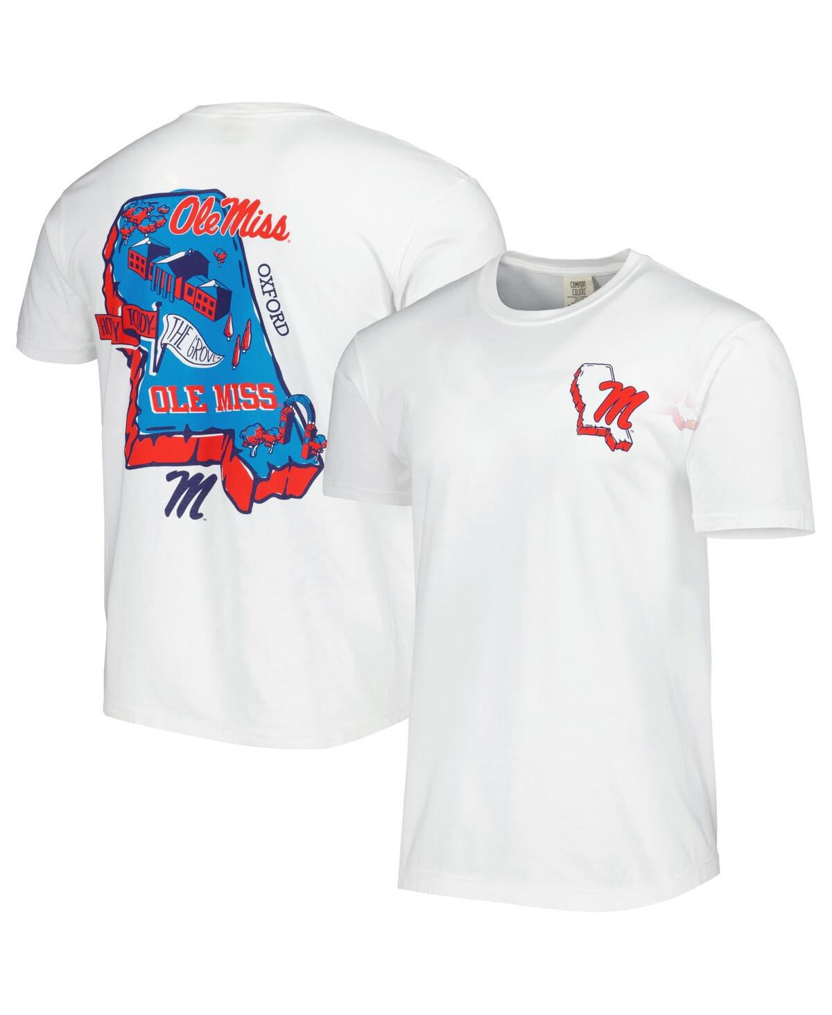 Shop Image One Men's White Ole Miss Rebels Hyperlocal T-shirt