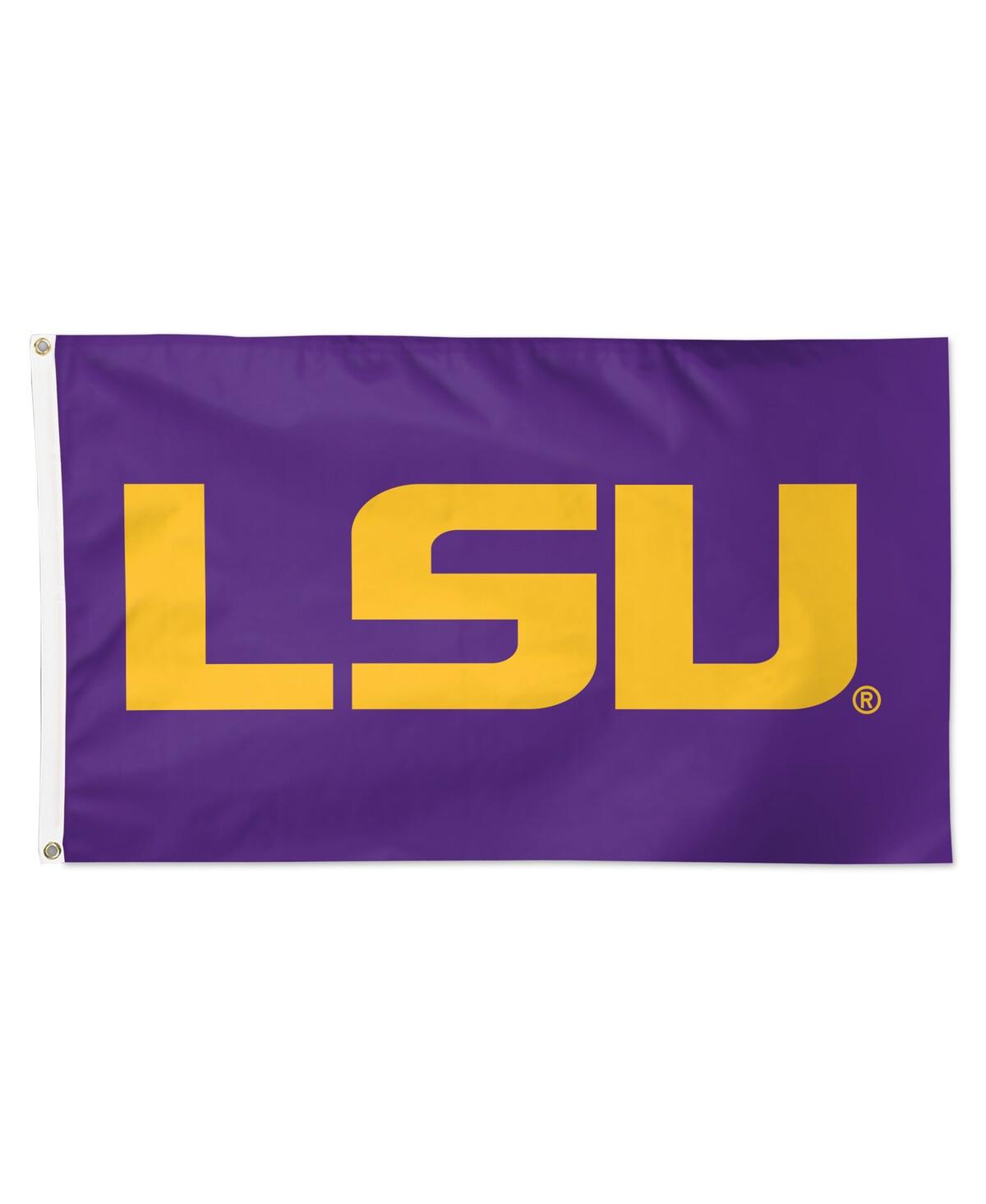 Lsu Tigers 3' x 5' Primary Logo Single-Sided Flag - Purple
