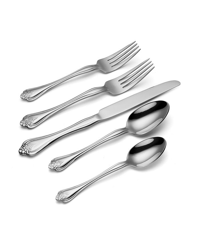 Oneida Boutonniere 45Pc Set, Service for 8 Macy's