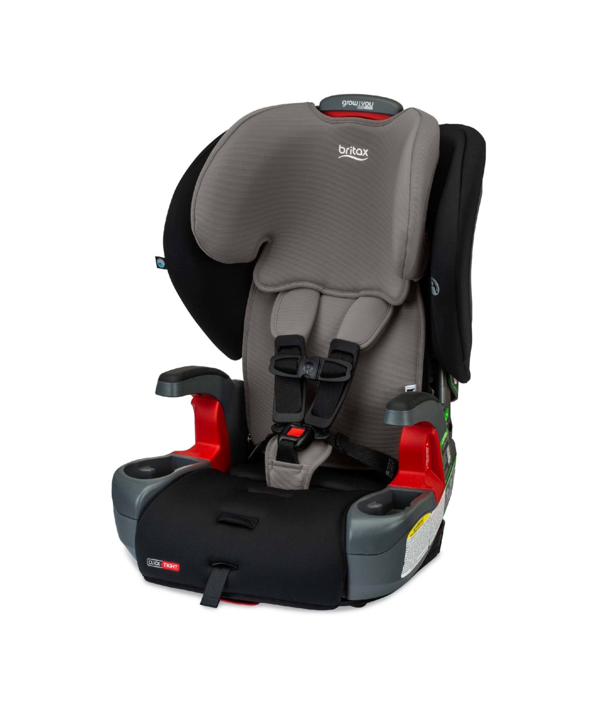 Britax Grow With You Click Tight Harness-2-booster In Gray Contour