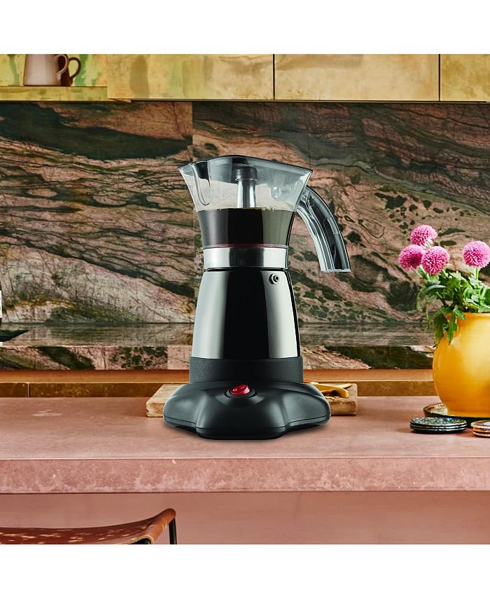 Brentwood Appliances Brentwood Moka Espresso Maker Stainless Steel