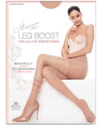 Hanes Leg Boost Cellulite Smoothing Compression Sheers