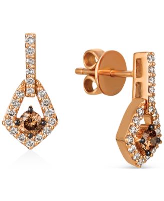 Le Vian® Chocolate Diamond (1/3 ct. t.w.) & Nude Diamond (3/8 ct. t.w