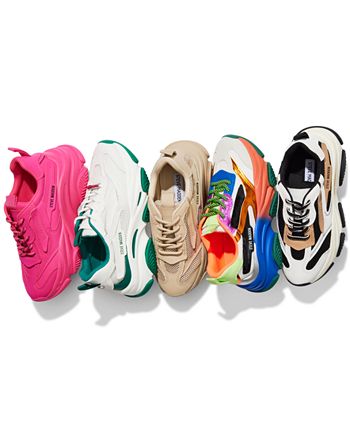 POSSESSION Multi Platform Sneaker  Women's Lace Up Sneakers – Steve Madden
