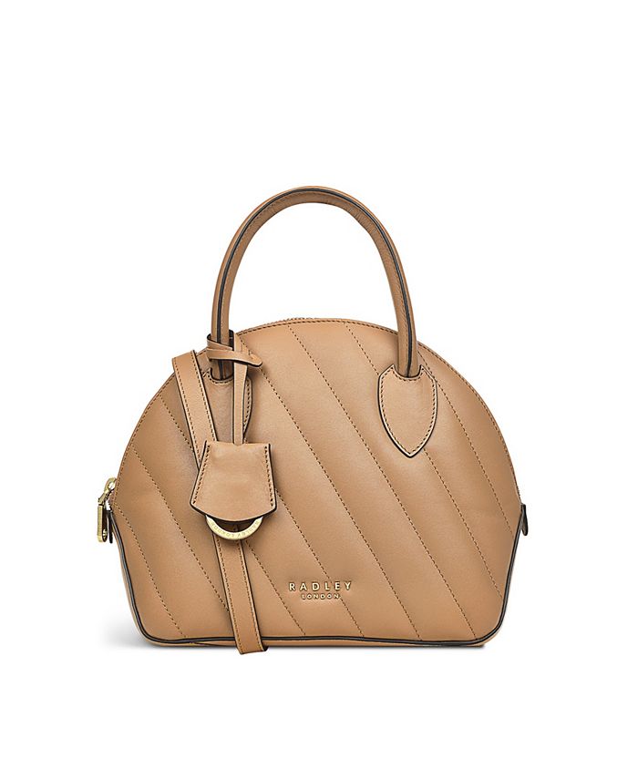 Radley London Hartley Hill Quilt Small Zip Top Satchel Bag Macy's