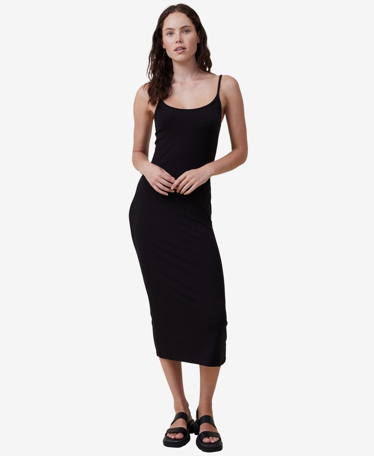 Cotton On Women's Staple 90s Slip Maxi Dress In Black